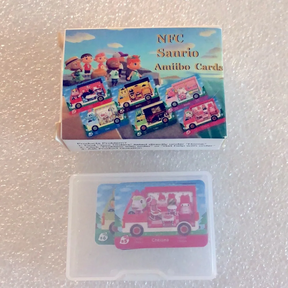6Pcs NFC Villager Cards for Sanrio Amiibo Cards for Animal Crossing New Horizons